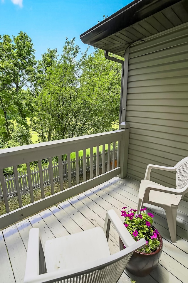 4050 W Page Pl, Springfield, MO 65802 - view of wooden deck