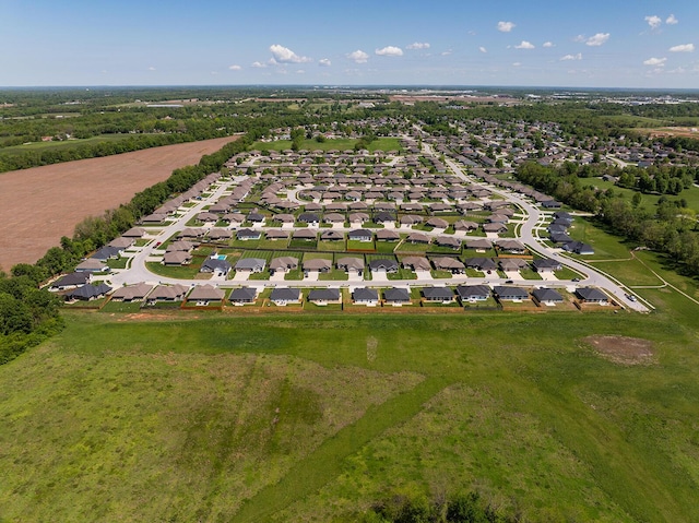 5550 W Mangrove St, Springfield, MO 65802 - aerial view of property's location with nearby suburban area