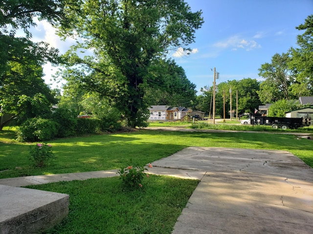 1108 E Cleveland Ave, Monett, MO 65708 - view of green lawn