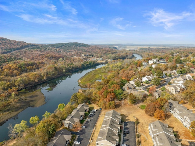 366 Wimbledon Dr Unit 4, Branson, MO 65616 - aerial view of property and surrounding area featuring a large body of water and nearby suburban area