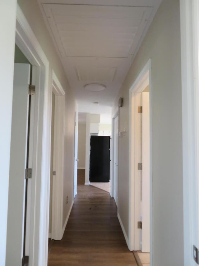 1007 E Parkview St, Ozark, MO 65721 - corridor with wood finished floors and baseboards