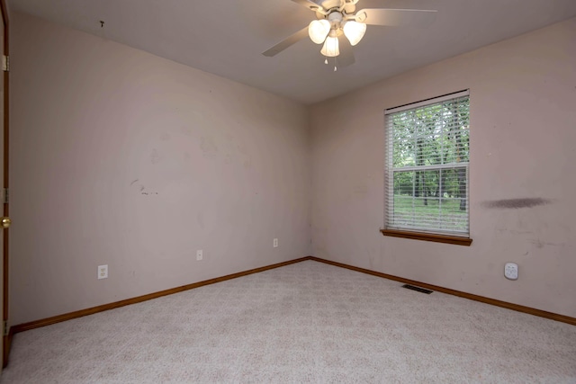 1030 Harris Blvd, Ozark, MO 65721 - carpeted empty room with ceiling fan and baseboards
