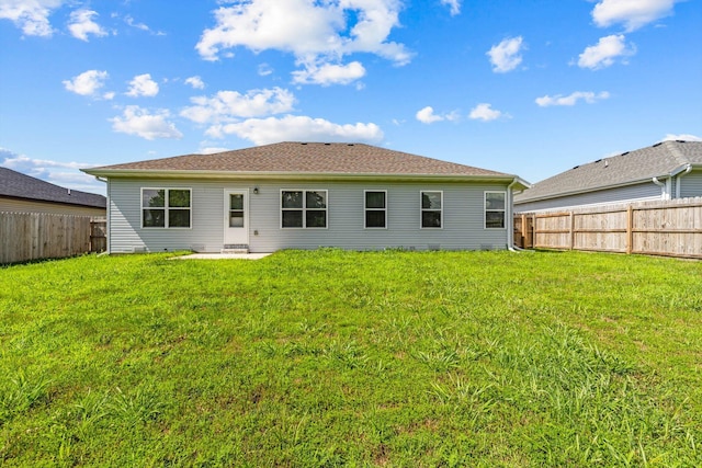 200 E Rosalie St, Strafford, MO 65757 - back of house featuring a fenced backyard