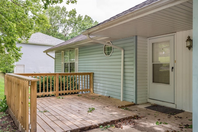 1813 Boswell Ave, Branson, MO 65616 - view of wooden terrace