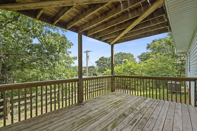 1813 Boswell Ave, Branson, MO 65616 - view of wooden terrace