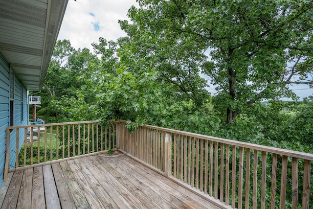 1813 Boswell Ave, Branson, MO 65616 - view of wooden deck