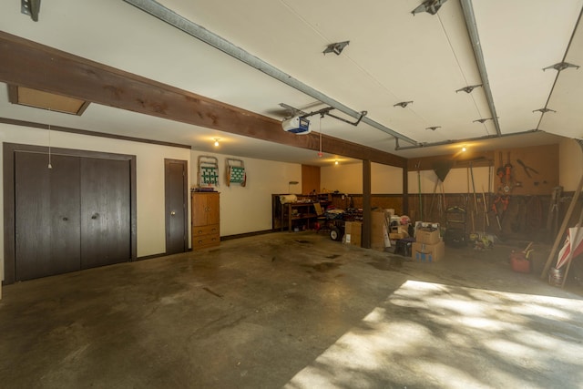 636 Crader Ct, Springfield, MO 65802 - garage featuring a garage door opener