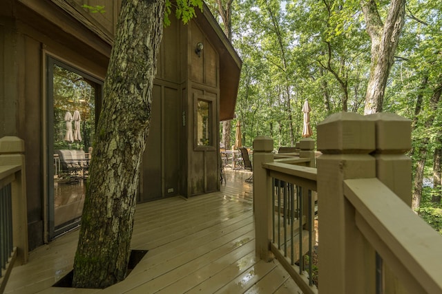 636 Crader Ct, Springfield, MO 65802 - view of wooden terrace