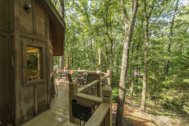 636 Crader Ct, Springfield, MO 65802 - deck with outdoor dining space