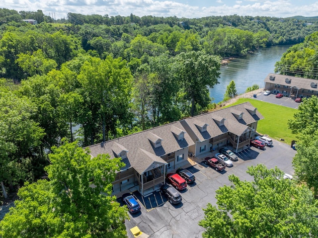 440 Fall Creek Dr Unit 7, Branson, MO 65616 - drone / aerial view of a large body of water and a forest