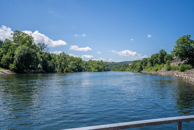 440 Fall Creek Dr Unit 7, Branson, MO 65616 - water view featuring a forest