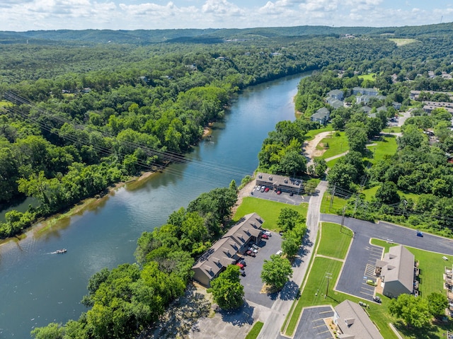 440 Fall Creek Dr Unit 7, Branson, MO 65616 - bird's eye view of a forest and a large body of water