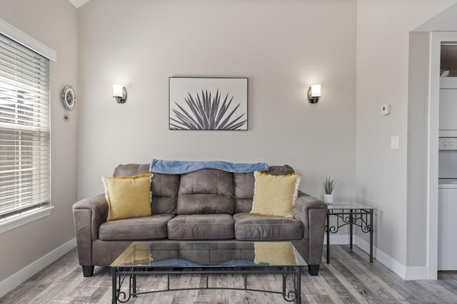 530 Abby Ln Unit 5, Branson, MO 65616 - living area featuring wood finished floors and baseboards