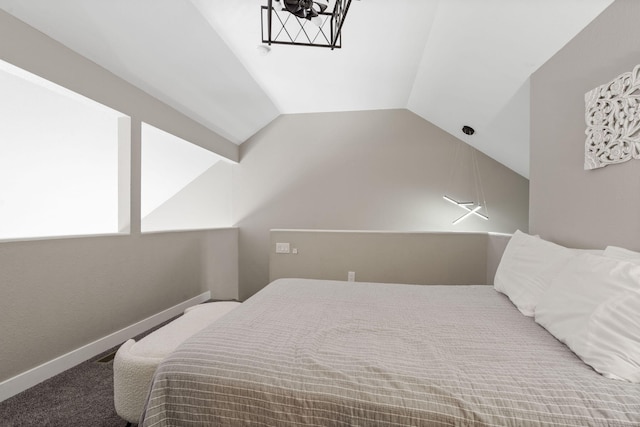 530 Abby Ln Unit 5, Branson, MO 65616 - bedroom featuring lofted ceiling and baseboards