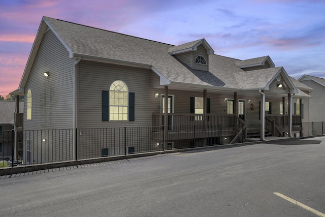 530 Abby Ln Unit 5, Branson, MO 65616 - view of front of property with a shingled roof and a porch