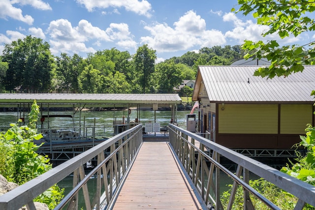 530 Abby Ln Unit 5, Branson, MO 65616 - dock featuring a water view
