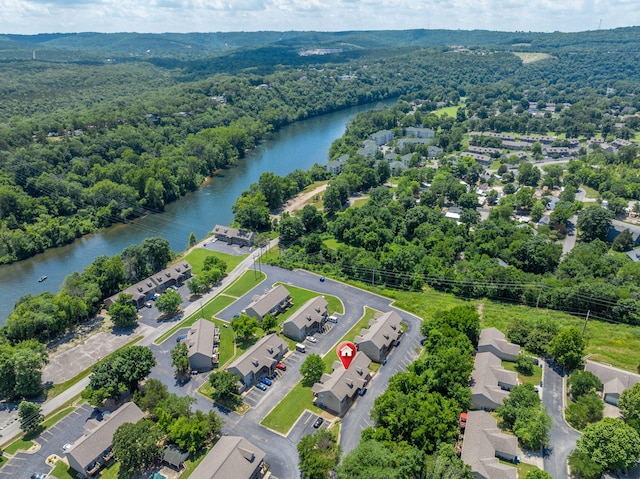 530 Abby Ln Unit 5, Branson, MO 65616 - aerial view of residential area with a large body of water