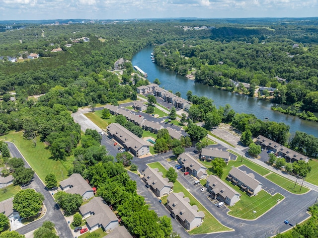 530 Abby Ln Unit 5, Branson, MO 65616 - aerial view of a large body of water and a forest