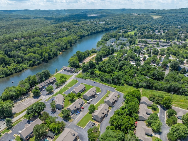 530 Abby Ln Unit 5, Branson, MO 65616 - aerial perspective of suburban area with a large body of water