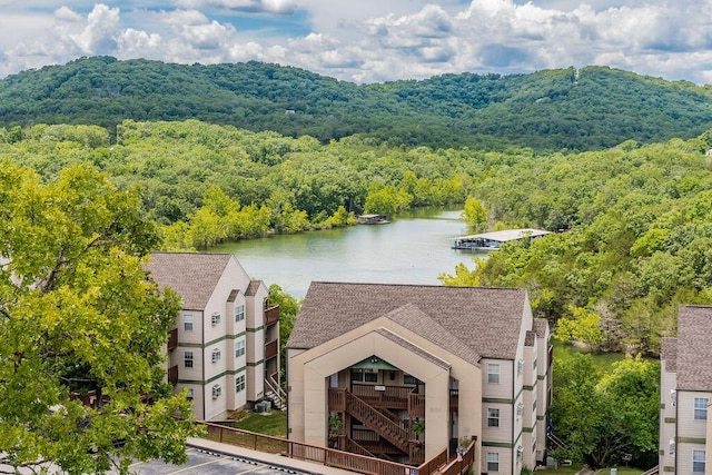27 Blue Bird Way Unit 5, Branson, MO 65616 - aerial view of a forest and a nearby body of water