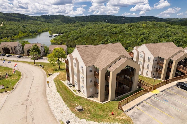 27 Blue Bird Way Unit 5, Branson, MO 65616 - aerial view of a heavily wooded area and a large body of water