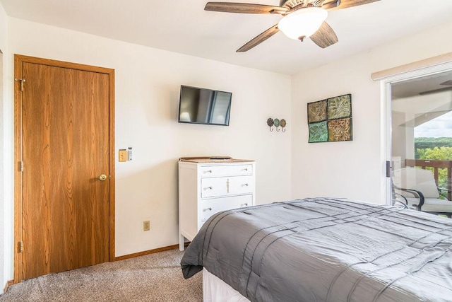 27 Blue Bird Way Unit 5, Branson, MO 65616 - bedroom featuring light carpet and a ceiling fan