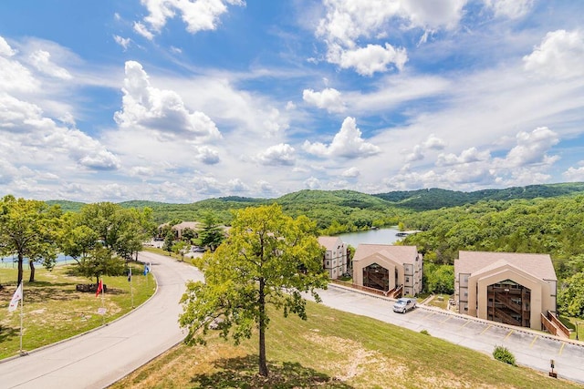 27 Blue Bird Way Unit 5, Branson, MO 65616 - mountain view with a forest and a large body of water