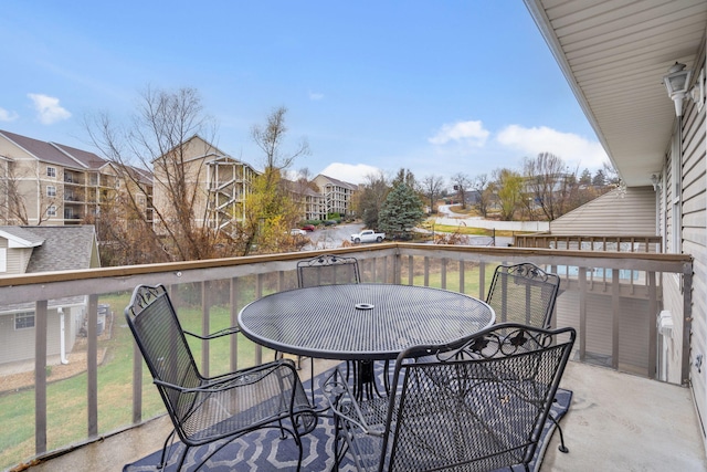 1 Memory Ln Unit 5, Branson, MO 65616 - balcony with outdoor dining space