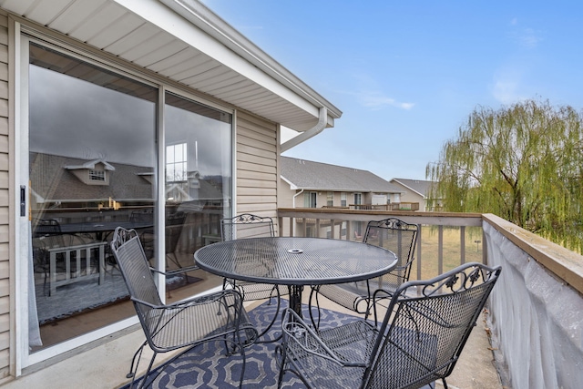 1 Memory Ln Unit 5, Branson, MO 65616 - wooden deck with outdoor dining area