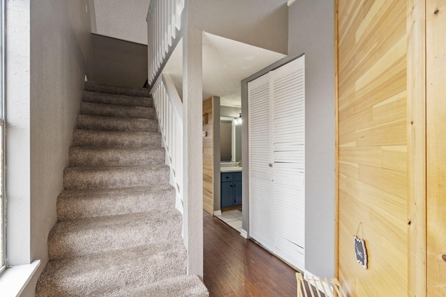 1 Memory Ln Unit 5, Branson, MO 65616 - staircase featuring wood finished floors
