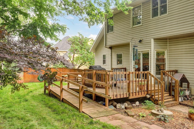 3449 S Woodstock Dr, Springfield, MO 65809 - view of deck