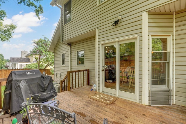 3449 S Woodstock Dr, Springfield, MO 65809 - view of wooden terrace