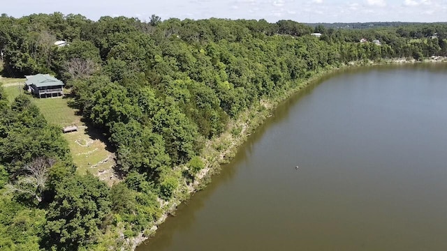 25419 County Road 327, Urbana, MO 65767 - drone / aerial view of a large body of water and a forest