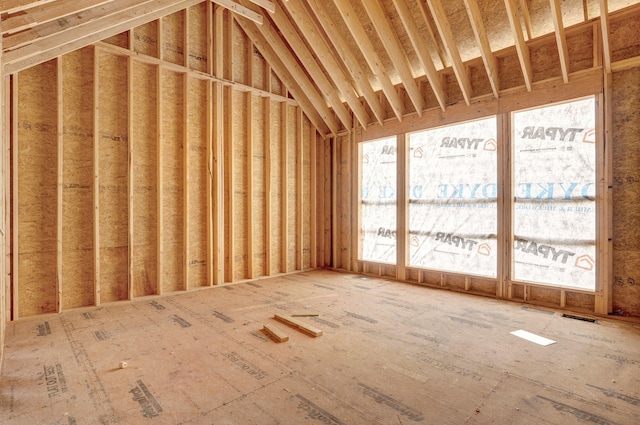 LOT24 E Merryvale Ct, Springfield, MO 65809 - miscellaneous room with healthy amount of natural light and lofted ceiling