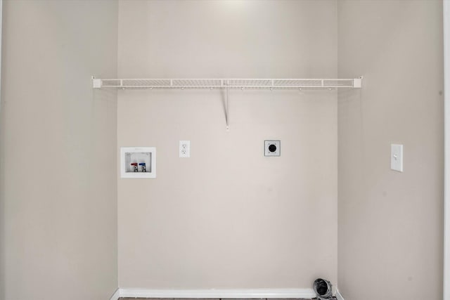 2431 N Kellett Ave, Springfield, MO 65803 - laundry room featuring electric dryer hookup and washer hookup