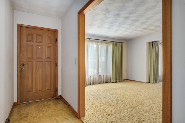 3066 E Lomita St, Springfield, MO 65804 - hallway with baseboards and light colored carpet