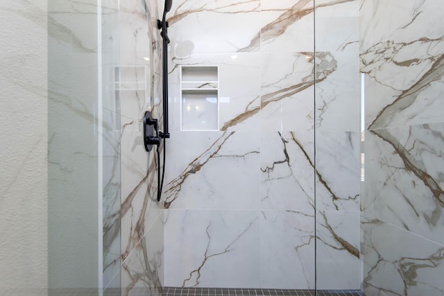 6059 S Clay Ave, Springfield, MO 65810 - bathroom featuring a marble finish shower