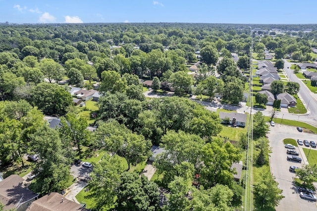 2558 S Nettleton Ave, Springfield, MO 65807 - aerial view of property and surrounding area featuring nearby suburban area