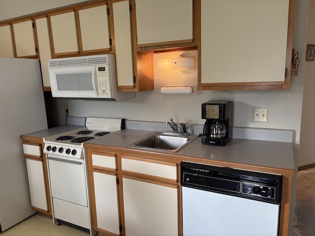 3 Memory Ln Unit 1, Branson, MO 65616 - kitchen with white appliances and a sink