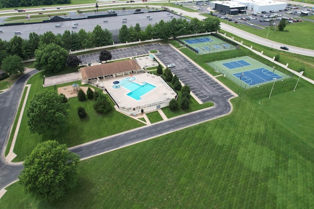 3501 E Cooper Blvd, Springfield, MO 65802 - bird's eye view of a pool