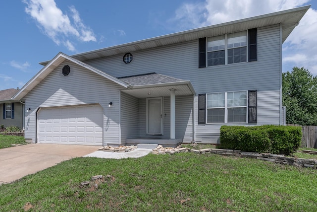2981 W Highpoint St, Springfield, MO 65810 - traditional home with an attached garage and driveway