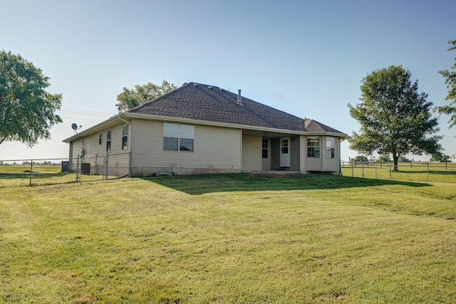 287 N Metzletein Rd, Billings, MO 65610 - back of property featuring a fenced backyard