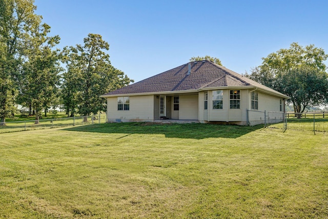 287 N Metzletein Rd, Billings, MO 65610 - back of house featuring a fenced backyard
