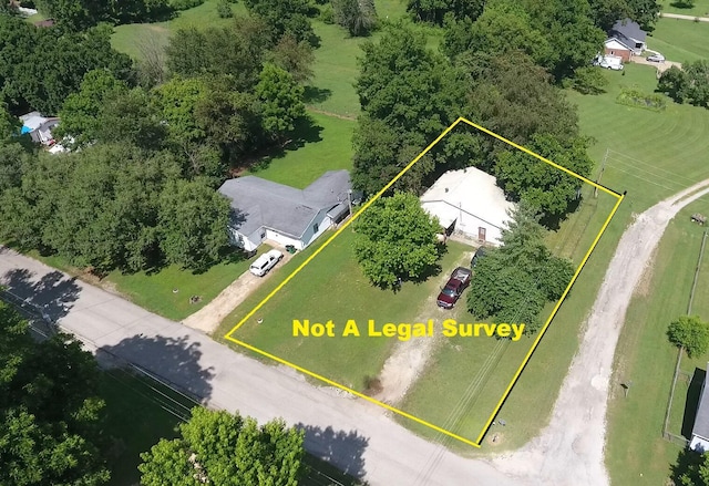 445 Monroe St, Thayer, MO 65791 - view of property location with property parcel outlined