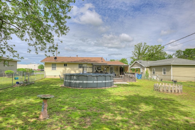 1908 Hazel St, Carthage, MO 64836 - view of fenced backyard