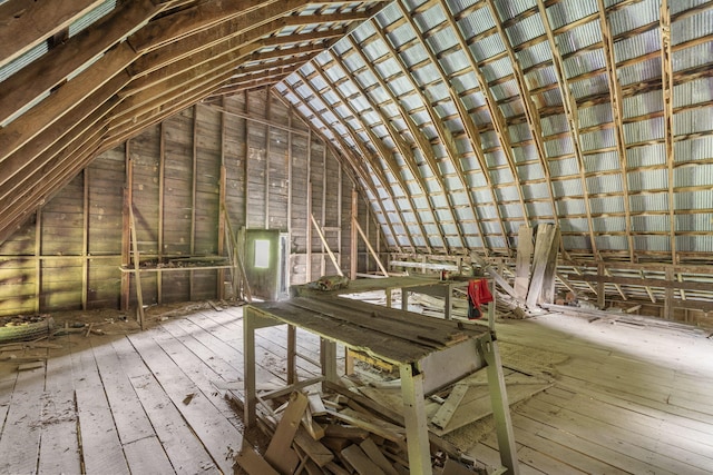 595 Johns Ford Rd, Sparta, MO 65753 - view of unfinished attic