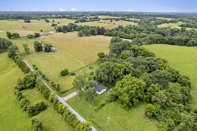595 Johns Ford Rd, Sparta, MO 65753 - aerial view of sparsely populated area