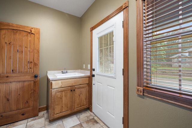 1225 W Wildcherry St, Ozark, MO 65721 - doorway to outside with a sink