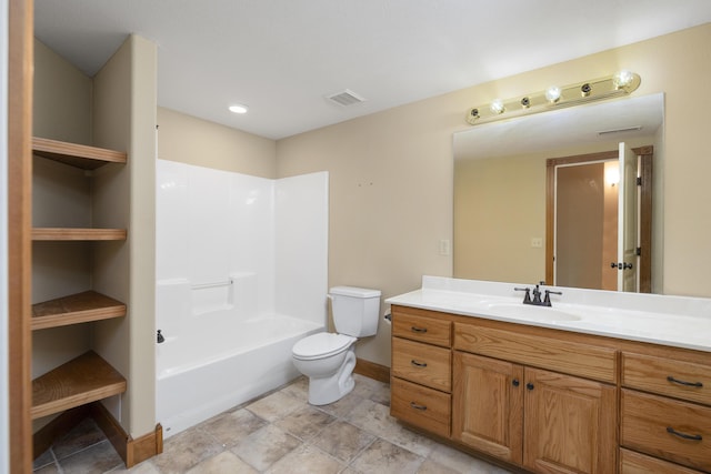 1225 W Wildcherry St, Ozark, MO 65721 - bathroom with vanity and shower / tub combination