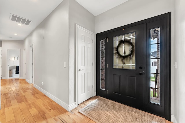 811 Gold Rush Ave, Nixa, MO 65714 - entryway with light wood finished floors